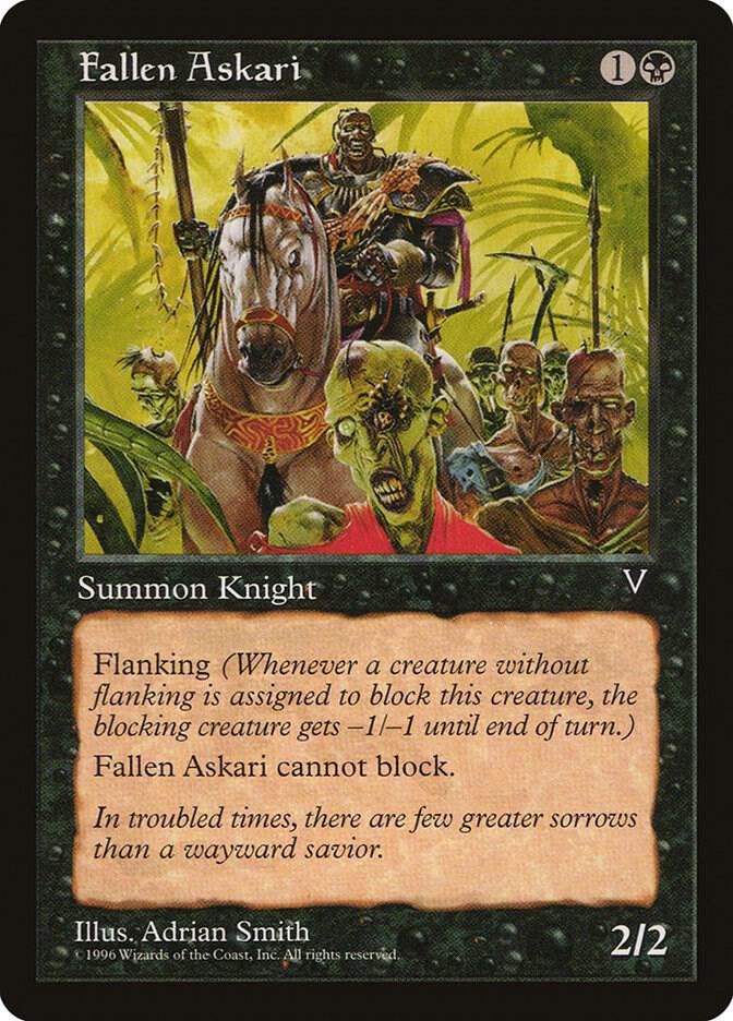Fallen Askari card from Visions