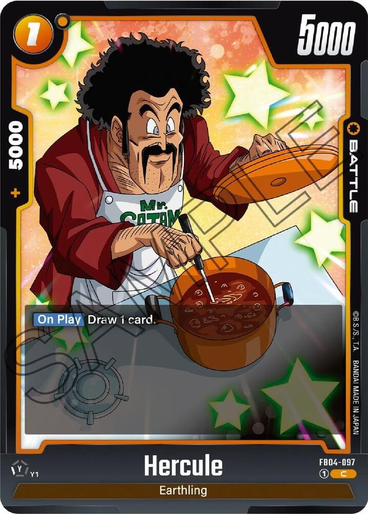Hercule FB04-097 card from Ultra Limit