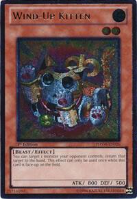 Wind-Up Kitten (UTR) PHSW-EN026 card from Photon Shockwave