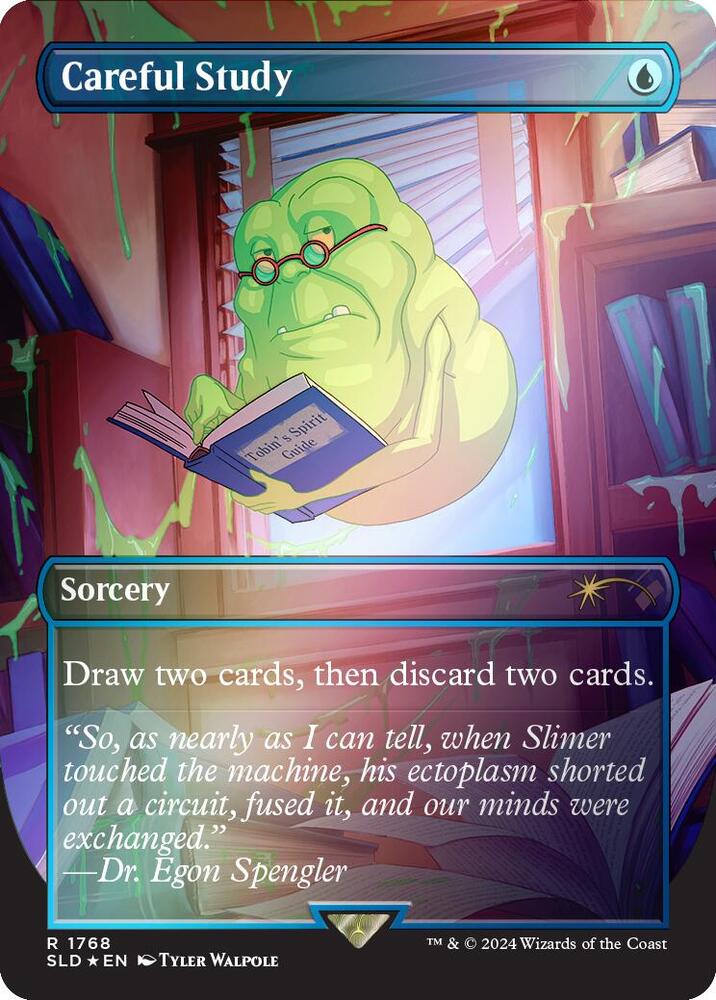 Careful Study (Rainbow Foil) 1768 card from Secret Lair Drop Series
