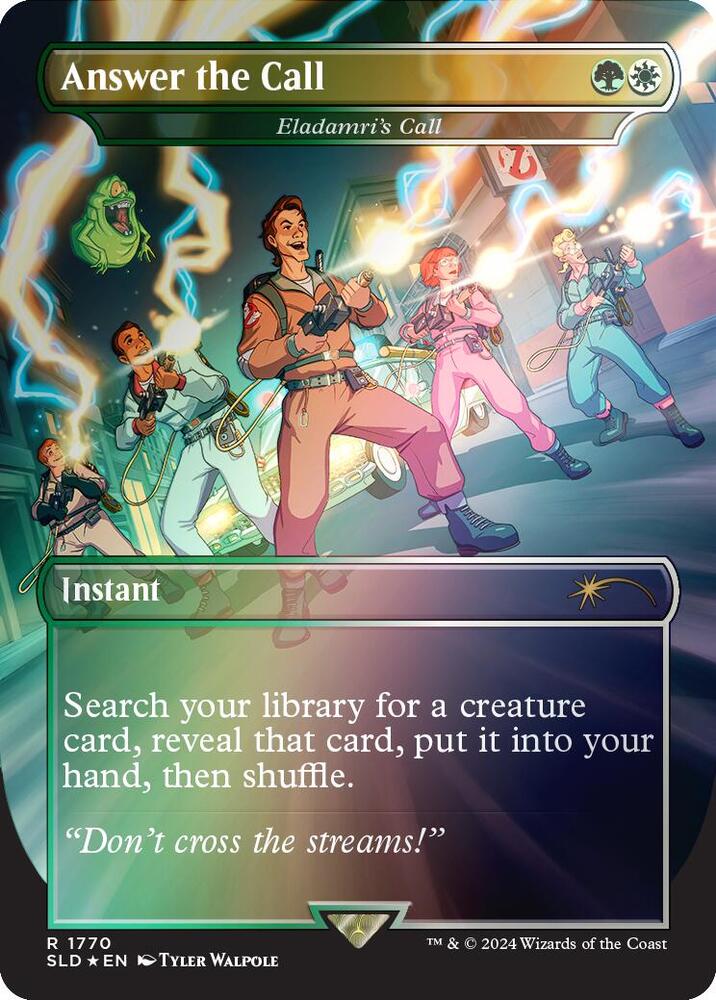Answer the Call - Eladamri's Call (Rainbow Foil) 1770 card from Secret Lair Drop Series