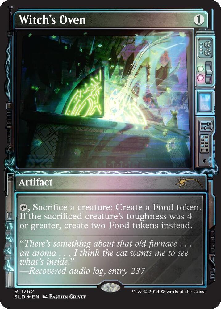 Witch's Oven (Rainbow Foil) 1762 card from Secret Lair Drop Series