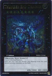 Thunder End Dragon (UTR) PHSW-EN044 card from Photon Shockwave
