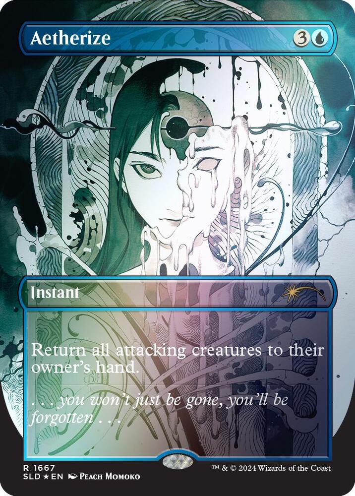 Aetherize (Rainbow Foil) 1667 card from Secret Lair Drop Series