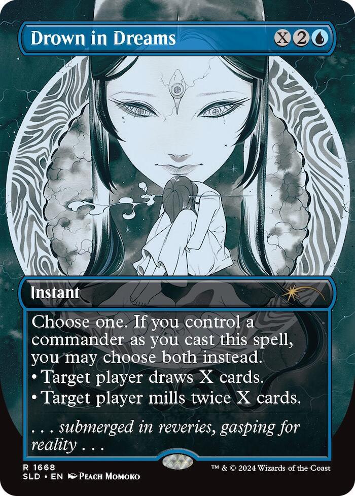 Drown in Dreams 1668 card from Secret Lair Drop Series