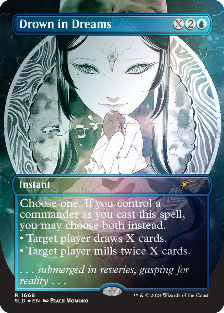 Drown in Dreams (Rainbow Foil) 1668 card from Secret Lair Drop Series