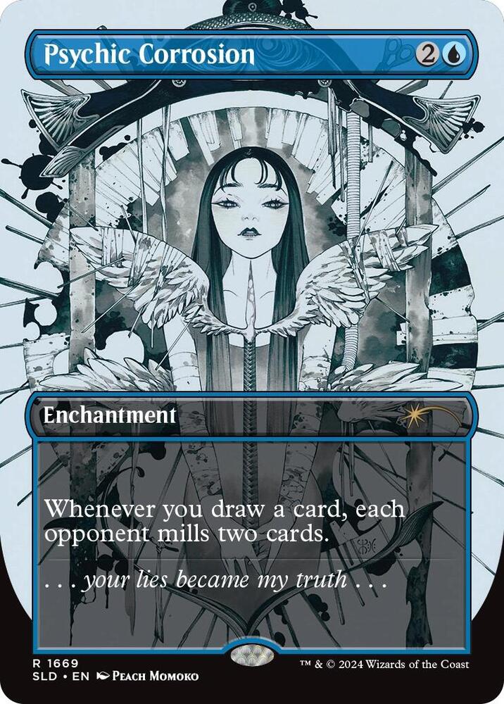 Psychic Corrosion 1669 card from Secret Lair Drop Series