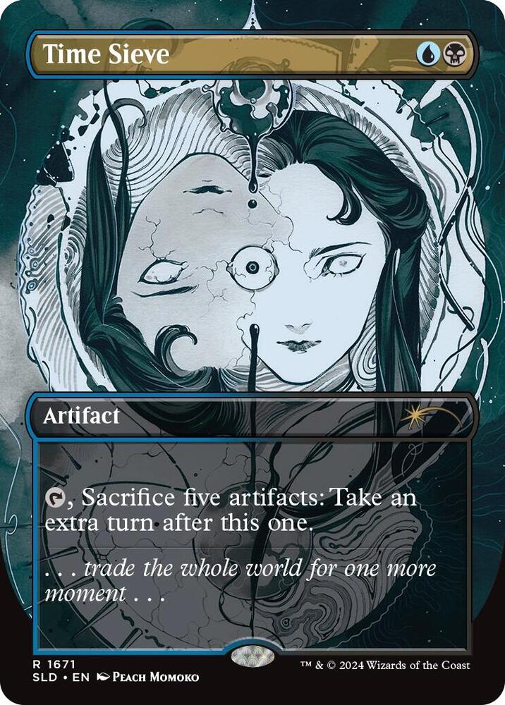 Time Sieve 1671 card from Secret Lair Drop Series