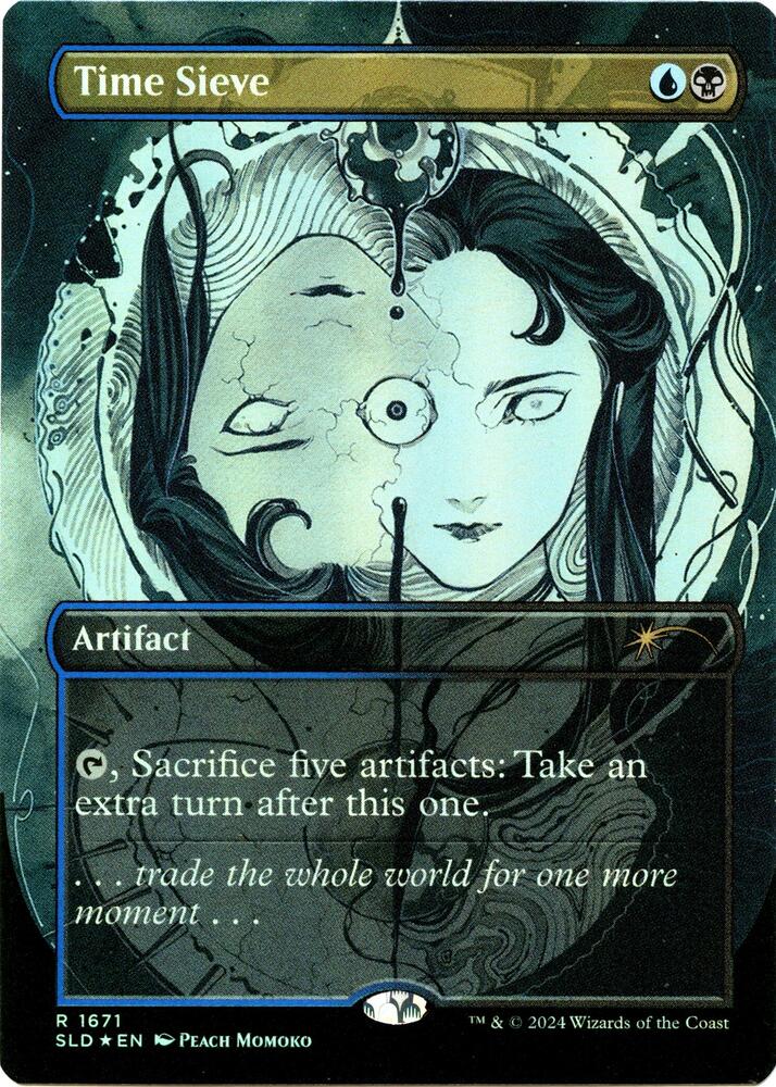Time Sieve (Rainbow Foil) 1671 card from Secret Lair Drop Series