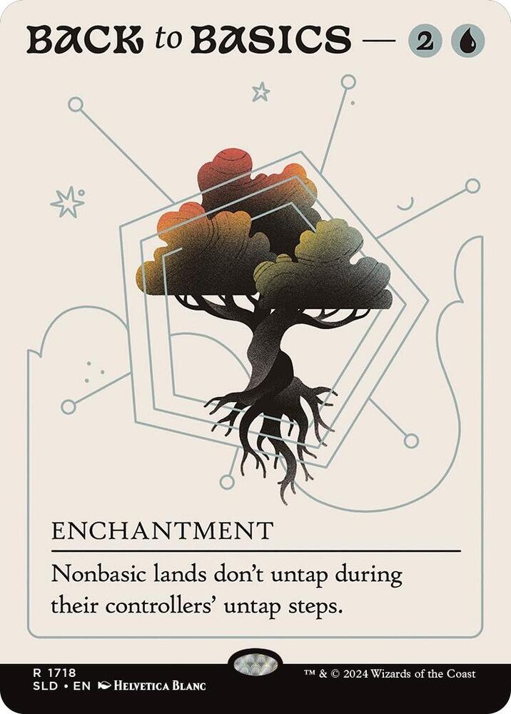 Back to Basics 1718 card from Secret Lair Drop Series