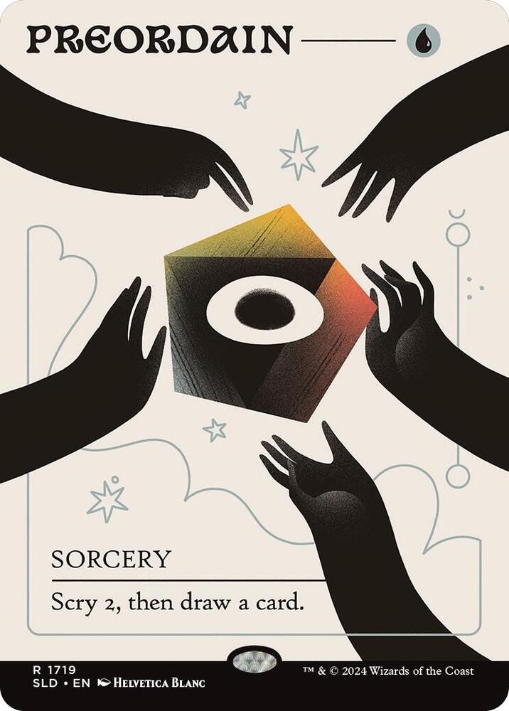 Preordain 1719 card from Secret Lair Drop Series