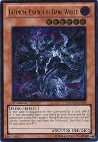 Latinum, Exarch of Dark World (UTR) PHSW-EN085 card from Photon Shockwave