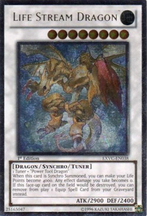 Life Stream Dragon (UTR) EXVC-EN038 card from Extreme Victory