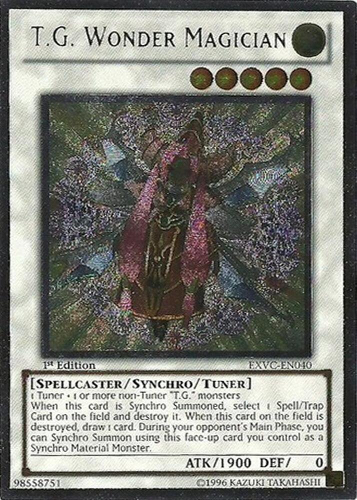 T.G. Wonder Magician (UTR) EXVC-EN040 card from Extreme Victory