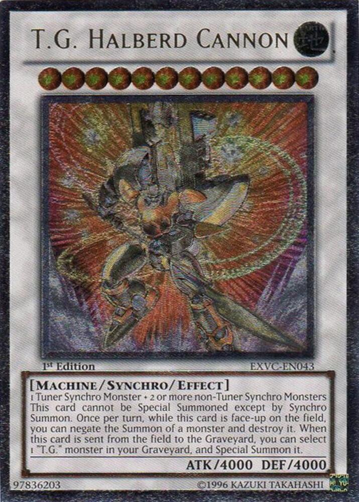T.G. Halberd Cannon (UTR) EXVC-EN043 card from Extreme Victory