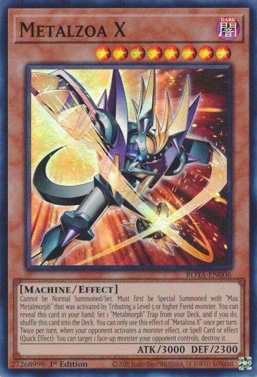Metalzoa X ROTA-EN006 card from Rage of the Abyss