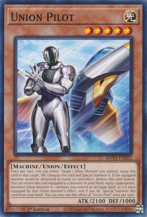 Union Pilot ROTA-EN022 card from Rage of the Abyss