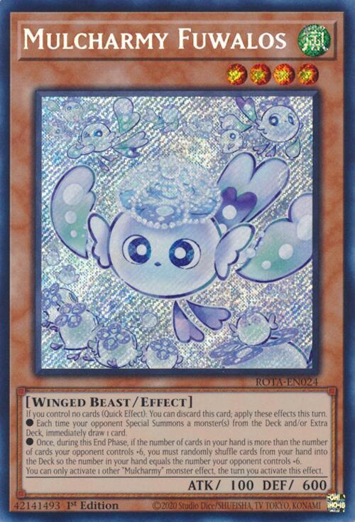 Mulcharmy Fuwalos ROTA-EN024 card from Rage of the Abyss