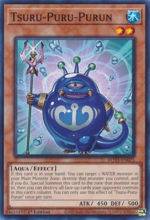 Tsuru-Puru-Purun ROTA-EN025 card from Rage of the Abyss