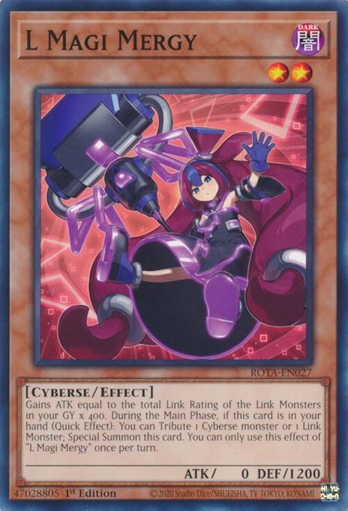 L Magi Mergy ROTA-EN027 card from Rage of the Abyss