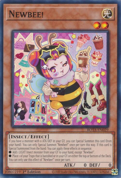 Newbee! ROTA-EN029 card from Rage of the Abyss