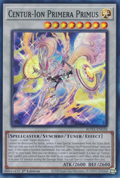 Centur-Ion Primera Primus ROTA-EN038 card from Rage of the Abyss