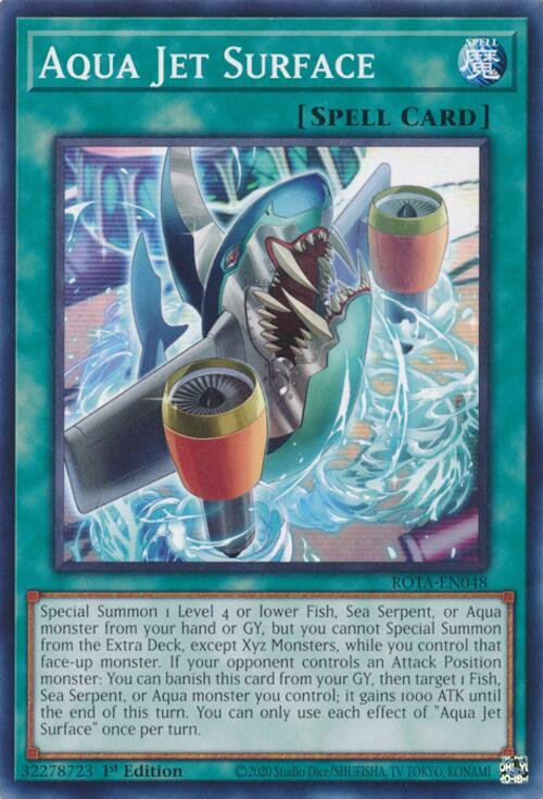 Aqua Jet Surface ROTA-EN048 card from Rage of the Abyss