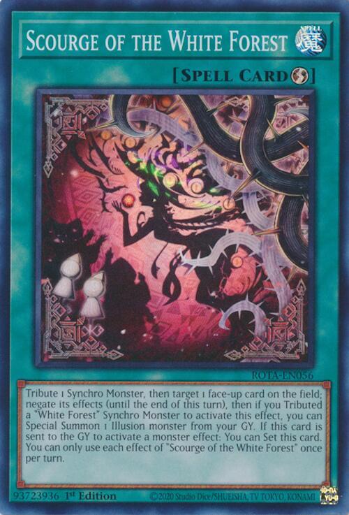 Scourge of the White Forest ROTA-EN056 card from Rage of the Abyss