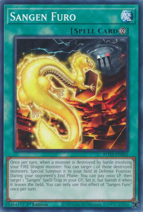 Sangen Furo ROTA-EN061 card from Rage of the Abyss
