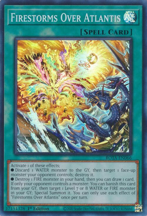 Firestorms Over Atlantis ROTA-EN066 card from Rage of the Abyss