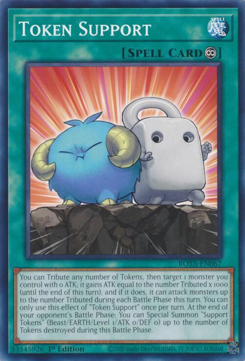 Token Support ROTA-EN067 card from Rage of the Abyss