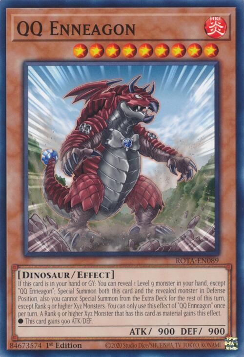 QQ Enneagon ROTA-EN089 card from Rage of the Abyss