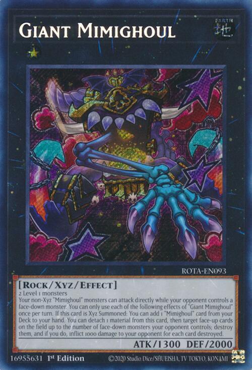 Giant Mimighoul ROTA-EN093 card from Rage of the Abyss