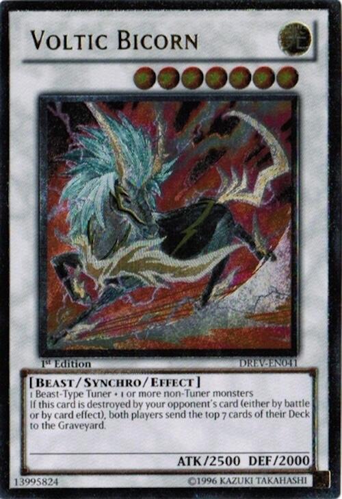 Voltic Bicorn (UTR) DREV-EN041 card from Duelist Revolution