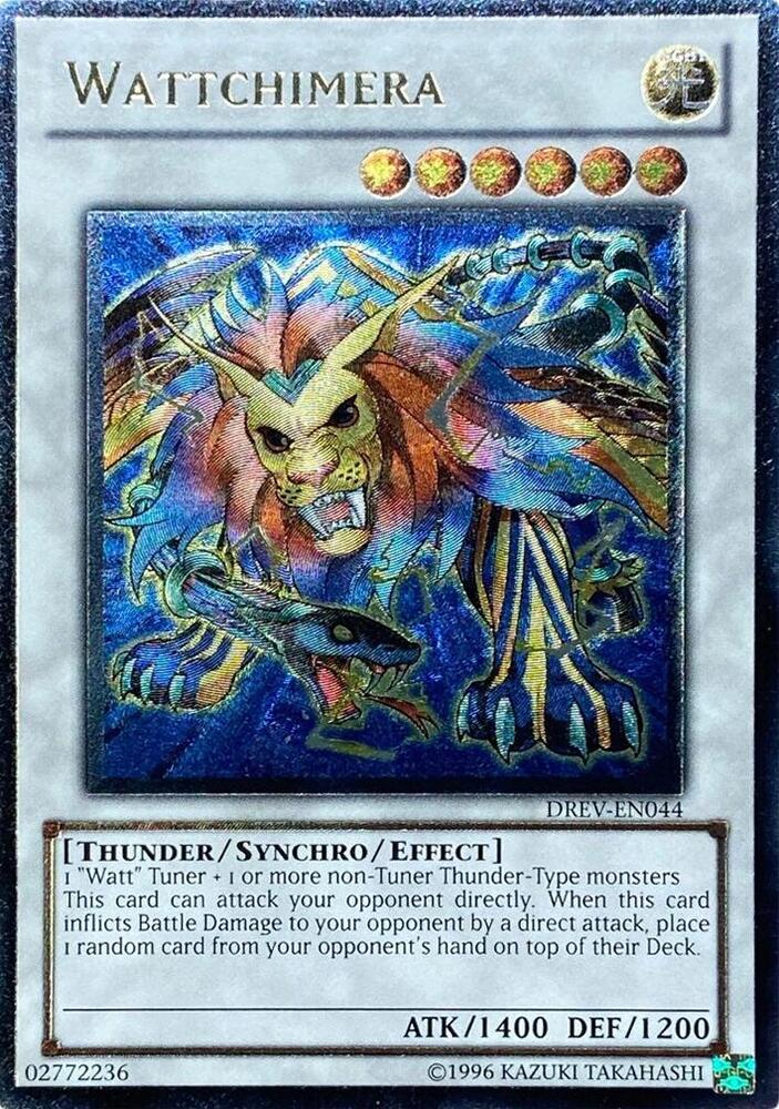 Wattchimera (UTR) DREV-EN044 card from Duelist Revolution
