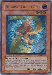 Blackwing - Breeze the Zephyr (UTR) TSHD-EN003 card from The Shining Darkness