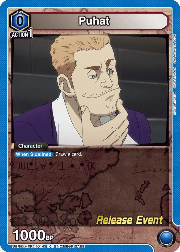Puhat UEPR/HTR-1-014 card from UE02BT: HUNTER X HUNTER Release Event Cards