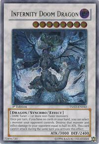 Infernity Doom Dragon (UTR) TSHD-EN042 card from The Shining Darkness