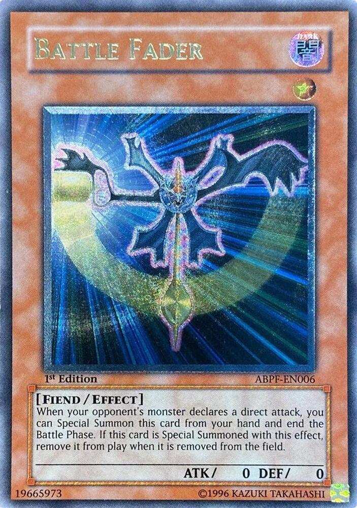 Battle Fader (UTR) ABPF-EN006 card from Absolute Powerforce