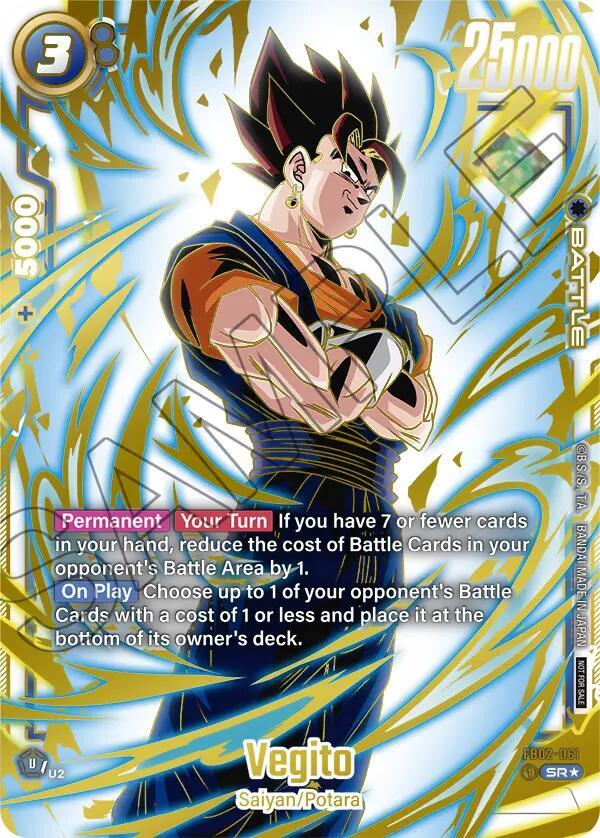 Vegito (Ultimate Battle 2024 Vol.2) FB02-061 card from Tournament and Championship Promos