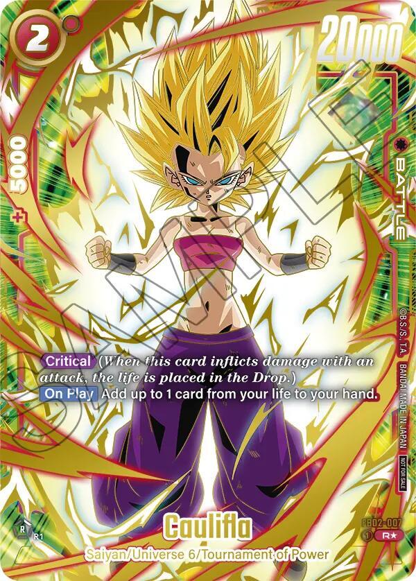 Caulifla (Ultimate Battle 2024 Vol.2) FB02-007 card from Tournament and Championship Promos