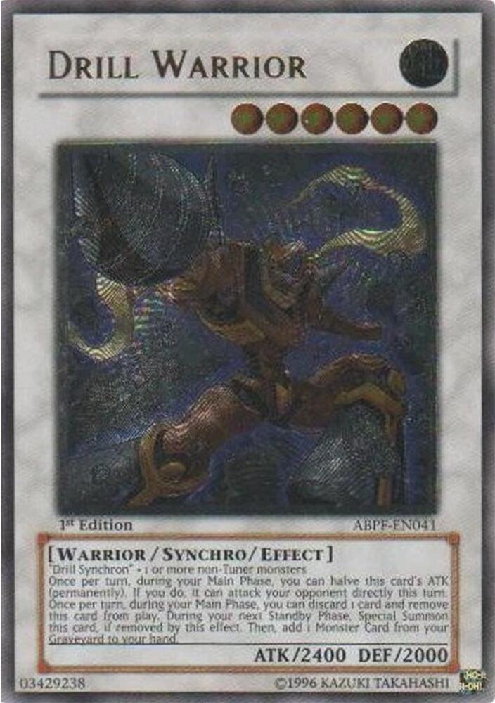 Drill Warrior (UTR) ABPF-EN041 card from Absolute Powerforce