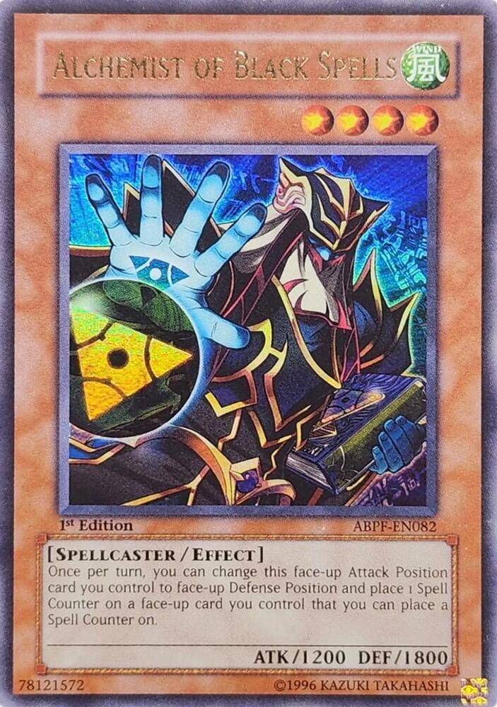 Alchemist of Black Spells (UTR) ABPF-EN082 card from Absolute Powerforce