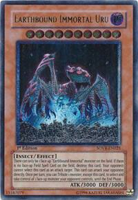 Earthbound Immortal Uru (UTR) SOVR-EN025 card from Stardust Overdrive