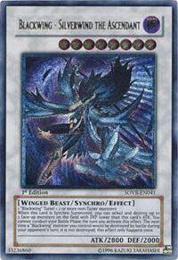 Blackwing - Silverwind the Ascendant (UTR) SOVR-EN041 card from Stardust Overdrive