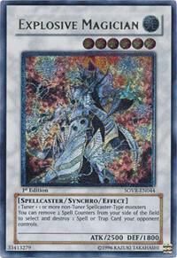 Explosive Magician (UTR) SOVR-EN044 card from Stardust Overdrive