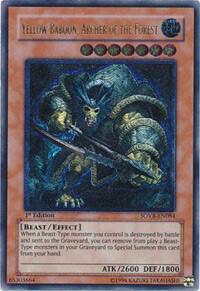 Yellow Baboon, Archer of the Forest (UTR) SOVR-EN084 card from Stardust Overdrive