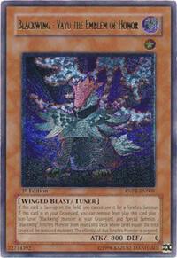 Blackwing - Vayu the Emblem of Honor (UTR) ANPR-EN005 card from Ancient Prophecy
