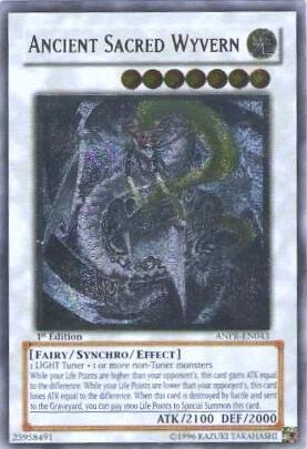 Ancient Sacred Wyvern (UTR) ANPR-EN043 card from Ancient Prophecy