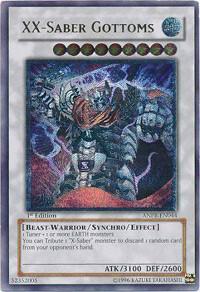 XX-Saber Gottoms (UTR) ANPR-EN044 card from Ancient Prophecy